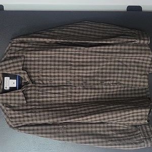 Mens Columbia plaid shirt Size L